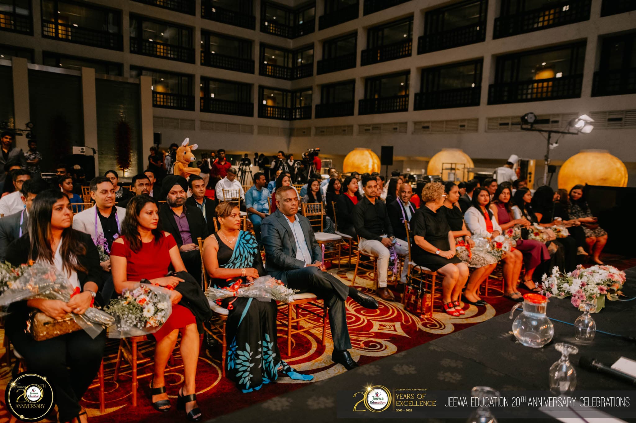 Guests at a Jeewa Education event